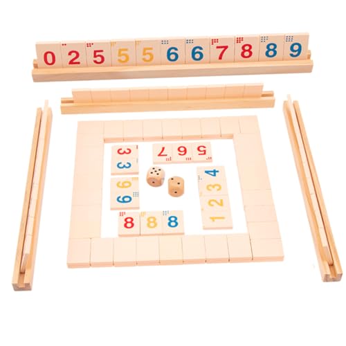 Warmhm 1Satz Digitales Holzbrettspiel für Lernspielzeug zur Zahlenordnung für Spieler Sicheres und Langlebiges Material Fördert die Hand Augen Koordination Warmhm 1Satz Digitales Holzbrettspiel für Lernspielzeug zur Zahlenordnung für Spieler Sicheres und Langlebiges Material Fördert die Hand Augen Koordination von Warmhm