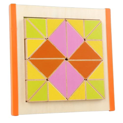 Warmhm 1Satz Dreieckiges Montessori Puzzlespielzeug für Hochwertigem Holz Fördert und Konzentration für Frühkindliche Bildung und Spielvergnügen Warmhm 1Satz Dreieckiges Montessori Puzzlespielzeug für Hochwertigem Holz Fördert und Konzentration für Frühkindliche Bildung und Spielvergnügen von Warmhm
