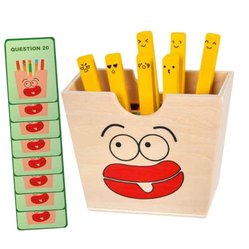 Warmhm 1Satz Farbenfrohes Holzspielzeug für Lernspielzeug zur Farberkennung und Logischen Pädagogisches für Kreative Spielküchen und Farbmatching für Frühe Bildung von Warmhm