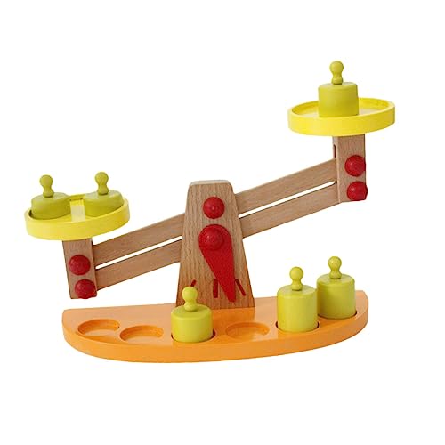 Warmhm 1Satz Holz Waagschale Kreatives Lernspielzeug Für Balancewaage Mathematik Und Motorik Pädagogisches Für Kleinkinder Warmhm 1Satz Holz Waagschale Kreatives Lernspielzeug Für Balancewaage Mathematik Und Motorik Pädagogisches Für Kleinkinder von Warmhm