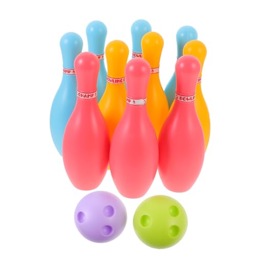 Warmhm 1Satz Kegelspiel Für Indoor Bowling Set Mit Kegeln Und Bällen Interaktives Bowling Für Kleinkinder Und Vorschulkinder Spaß Für Drinnen Und Draußen Warmhm 1Satz Kegelspiel Für Indoor Bowling Set Mit Kegeln Und Bällen Interaktives Bowling Für Kleinkinder Und Vorschulkinder Spaß Für Drinnen Und Draußen von Warmhm