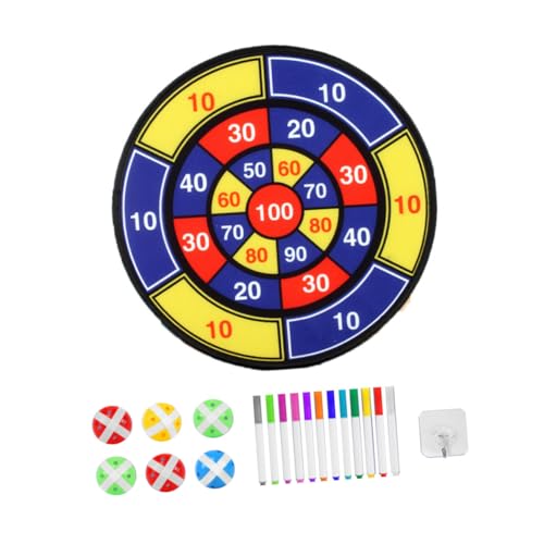 Warmhm 1Satz Klebriges Dartspielzeug Für Wandspiel Mit Zielscheibe Spaß Für Drinnen Und Draußen Fördert Geschicklichkeit Und Konzentration Für Jungen Und Mädchen Ab Jahren Warmhm 1Satz Klebriges Dartspielzeug Für Wandspiel Mit Zielscheibe Spaß Für Drinnen Und Draußen Fördert Geschicklichkeit Und Konzentration Für Jungen Und Mädchen Ab Jahren von Warmhm