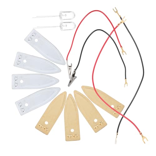 Warmhm 1Satz Kupfer Zink Elektrodenbleche für Fruchtbatterie Experimente Hochwertige Anodenplatten aus Kupfer Zink für Wissenschaftliche Projekte Lernzwecke Warmhm 1Satz Kupfer Zink Elektrodenbleche für Fruchtbatterie Experimente Hochwertige Anodenplatten aus Kupfer Zink für Wissenschaftliche Projekte Lernzwecke von Warmhm