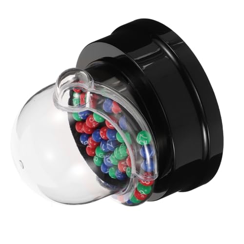 Warmhm 1Satz Mini Elektrische Kleiner Glücksball Für Partys Und Spiele Lotto Automat Mit Kugeln Für Unterhaltsame Events Und Partyzubehör von Warmhm