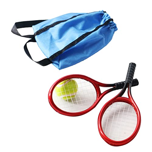 Warmhm 1Satz Mini Tennisschläger für Puppen Teiliges Zierwerkzeug für Gartenfotografie Dekorative Tennis Rackets Zubehör für Puppenhaus Dekoration Warmhm 1Satz Mini Tennisschläger für Puppen Teiliges Zierwerkzeug für Gartenfotografie Dekorative Tennis Rackets Zubehör für Puppenhaus Dekoration von Warmhm