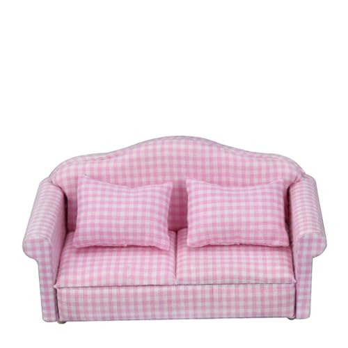 Warmhm 1Satz Miniaturmöbel Für Puppenhaus Sofa Mit Kissen Für Kreative Spielwelten Leicht Und Tragbar Für DIY Häuser Und Puppenhäuser Perfektes Warmhm 1Satz Miniaturmöbel Für Puppenhaus Sofa Mit Kissen Für Kreative Spielwelten Leicht Und Tragbar Für DIY Häuser Und Puppenhäuser Perfektes von Warmhm