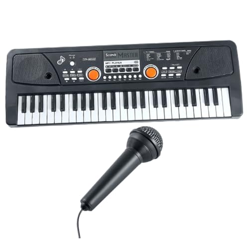 Warmhm 1Satz Multifunktionales Klavier Keyboard aus Hochwertigem Tasten Lernspielzeug für Musikanfänger Fördert und Spracherkennung Perfektes von Warmhm
