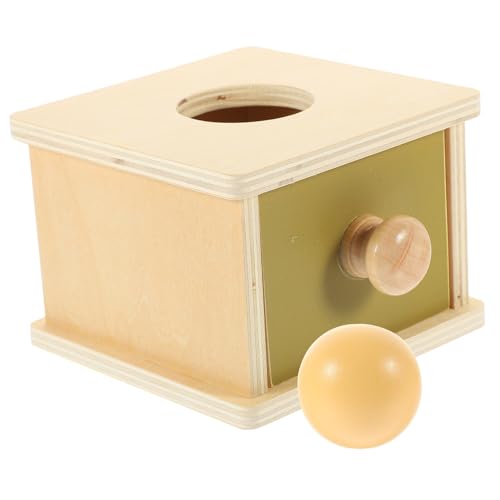 Warmhm 1Satz Objektpermanenzbox aus Holz für Lernspielzeug mit Kugeln Sicheres Pädagogisches zur Frühen Farberkennung für Vorschulkinder und Kleinkinder Warmhm 1Satz Objektpermanenzbox aus Holz für Lernspielzeug mit Kugeln Sicheres Pädagogisches zur Frühen Farberkennung für Vorschulkinder und Kleinkinder von Warmhm