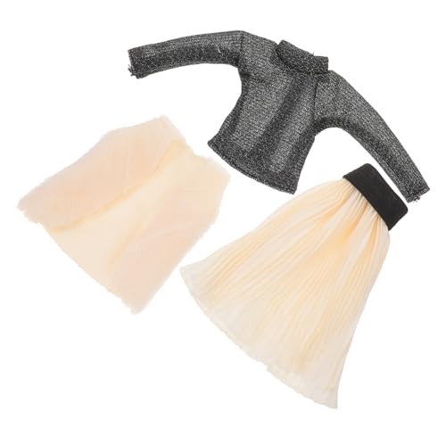 Warmhm 1Satz Puppenkleidung Für Puppen Zartes Puppenkleid Mit Dekorativem Puppenrock Und Stylischem Mantel Bekleidungsset Für Kreative Spielstunden Und Puppenliebhaber Warmhm 1Satz Puppenkleidung Für Puppen Zartes Puppenkleid Mit Dekorativem Puppenrock Und Stylischem Mantel Bekleidungsset Für Kreative Spielstunden Und Puppenliebhaber von Warmhm