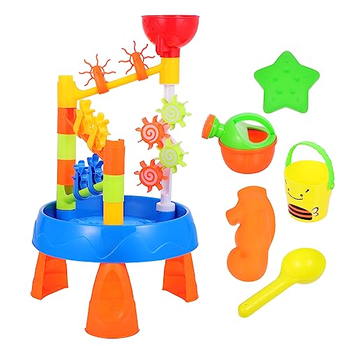 Warmhm 1Satz Sandtisch Für Strandsandspielzeug Mit Windmühle Und Sandspielzeugen Für Strand Und Gartenaktivitäten Sandtisch Playset Für Kreatives Warmhm 1Satz Sandtisch Für Strandsandspielzeug Mit Windmühle Und Sandspielzeugen Für Strand Und Gartenaktivitäten Sandtisch Playset Für Kreatives von Warmhm