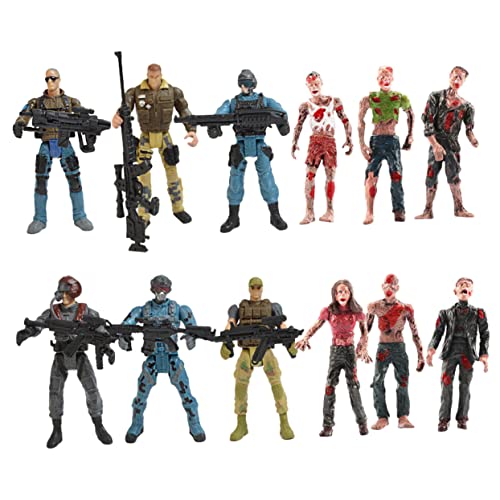 Warmhm 1Satz Teiliges Von Militärsoldatenfiguren Simulation Für Flexible Action Figuren Zombies Elite Soldaten Rollenspiele Und Kreative von Warmhm