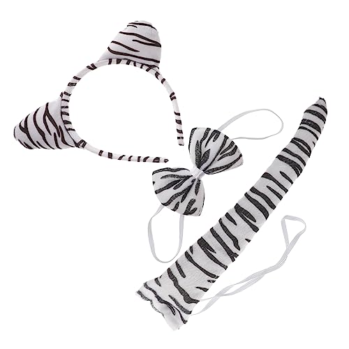 Warmhm 1Satz Tierkostüm mit Tiger Ohren und Fliege für Cosplay Requisiten für Karneval Fasching und Kostümpartys Stabiler Haarreif Leicht und Angenehm zu Tragen Warmhm 1Satz Tierkostüm mit Tiger Ohren und Fliege für Cosplay Requisiten für Karneval Fasching und Kostümpartys Stabiler Haarreif Leicht und Angenehm zu Tragen von Warmhm
