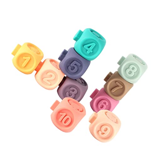Warmhm 1Satz Weiche Stapelspielzeug Für Kognitive Spielblocks Für Selbstentdeckung Und Motoriktraining Für Jahre Alte Warmhm 1Satz Weiche Stapelspielzeug Für Kognitive Spielblocks Für Selbstentdeckung Und Motoriktraining Für Jahre Alte von Warmhm