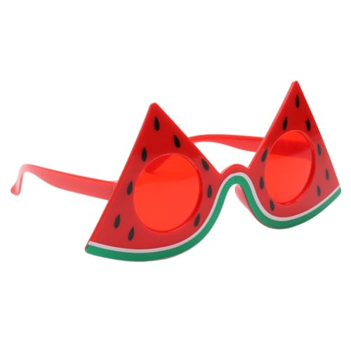 Warmhm 1Stk Wassermelonengläser Partyzubehör Geburtstagsparty-Brille lustige Brille schnapsgläser Fruchtförmige Gläser Wassermelonenförmige Brille Modellieren Requisiten Partybedarf von Warmhm