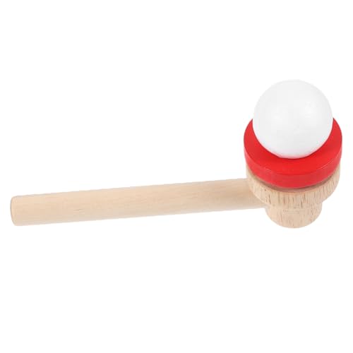 Warmhm 1Stück Holz Blasball Schwimmendes Ballspiel Für Eltern Lustiges Blas Für Balance Und Geschicklichkeit Rotes Design Warmhm 1Stück Holz Blasball Schwimmendes Ballspiel Für Eltern Lustiges Blas Für Balance Und Geschicklichkeit Rotes Design von Warmhm