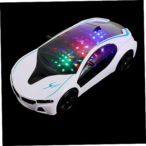 Warmhm 1Stück Lustiges Auto Für Langlebiges Fahrzeugmodell Mit Musik Und Licht Batteriefrei Für Kreative Spielstunden Kognitiven Fähigkeiten Leicht von Warmhm