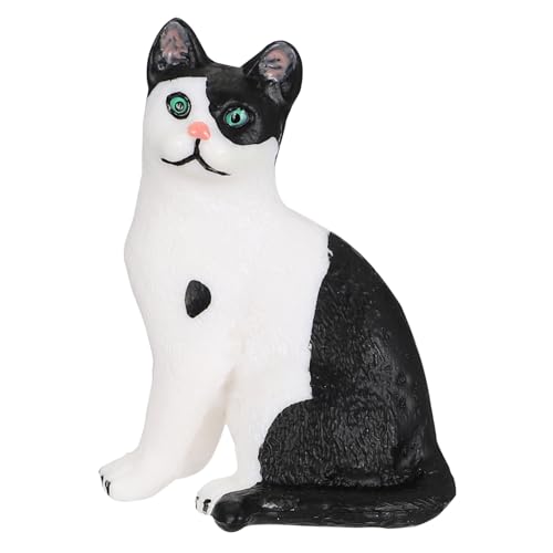 Warmhm 1Stück Realistische Kätzchen Figur Weiße Katzen Tierfigur Für Detailgetreue Tierkatzenfigur Als Dekoration Warmhm 1Stück Realistische Kätzchen Figur Weiße Katzen Tierfigur Für Detailgetreue Tierkatzenfigur Als Dekoration von Warmhm