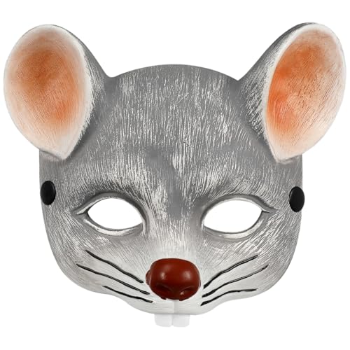 Warmhm 1stk 3d-mausmaske Ratten-halloween-kostüm Masken Bausatz Led-maske Böses Rattenkostüm Gefälligkeiten Für Maskerade-partys Kostüm Tier-cosplay-maske Wimperntusche Light Grey Warmhm 1stk 3d-mausmaske Ratten-halloween-kostüm Masken Bausatz Led-maske Böses Rattenkostüm Gefälligkeiten Für Maskerade-partys Kostüm Tier-cosplay-maske Wimperntusche Light Grey von Warmhm