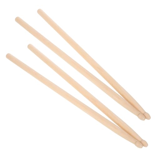 Warmhm 2 Paar Drumsticks Holz Drumsticks Drum Mallet Drumsticks Für Schlagzeug Drum Zubehör Drums Sticks Wooden Beige Warmhm 2 Paar Drumsticks Holz Drumsticks Drum Mallet Drumsticks Für Schlagzeug Drum Zubehör Drums Sticks Wooden Beige von Warmhm