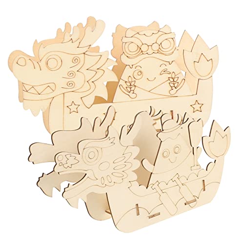 Warmhm 2 Sätze Boot Puzzle Modelle für DIY Holzpuzzle Kreatives Bastelset für Kleinkinder Fördert Räumliches und Lerninteresse Sicher und Einfach zu Montieren Warmhm 2 Sätze Boot Puzzle Modelle für DIY Holzpuzzle Kreatives Bastelset für Kleinkinder Fördert Räumliches und Lerninteresse Sicher und Einfach zu Montieren von Warmhm