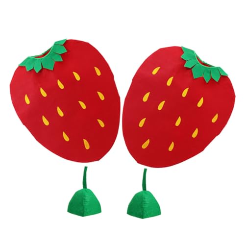 Warmhm 2 Sätze Erdbeer Sitzen Ärmellos Halloween Kostüm Jungs Verkleiden Sich Anziehkleidung Für Kleinkinder Vlies Warmhm 2 Sätze Erdbeer Sitzen Ärmellos Halloween Kostüm Jungs Verkleiden Sich Anziehkleidung Für Kleinkinder Vlies von Warmhm