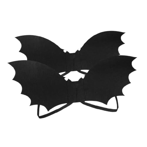 Warmhm 2 Sätze Fledermausflügelspielzeug Halloween Dekoration Fledermaus flügel Halloween kostüm flügel kostüm Fledermausflügel-Umhang Schwarzes Fledermauskostüm Eva Black Warmhm 2 Sätze Fledermausflügelspielzeug Halloween Dekoration Fledermaus flügel Halloween kostüm flügel kostüm Fledermausflügel-Umhang Schwarzes Fledermauskostüm Eva Black von Warmhm