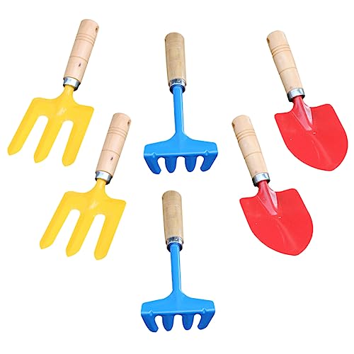 Warmhm 2 Sätze Gartenset für im Freien Mini- gartenwerkzeug gartengeräte Gartenwerkzeug für Unkrautschaufel Schaufel Gartenspielset Holz Warmhm 2 Sätze Gartenset für im Freien Mini- gartenwerkzeug gartengeräte Gartenwerkzeug für Unkrautschaufel Schaufel Gartenspielset Holz von Warmhm