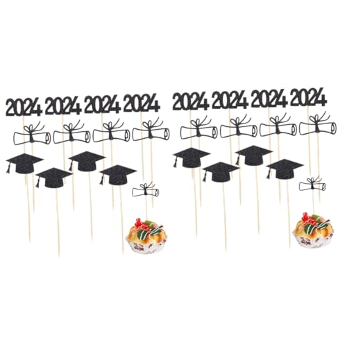 Warmhm 2 Sätze Graduierungskappe-Kuchendekoration Kuchen verzieren Grad Partyzubehör Vorschulabschluss kinderdecken abschlussfeier Cupcake-Topper zum Abschluss 2024 Kucheneinsätze Holz Warmhm 2 Sätze Graduierungskappe-Kuchendekoration Kuchen verzieren Grad Partyzubehör Vorschulabschluss kinderdecken abschlussfeier Cupcake-Topper zum Abschluss 2024 Kucheneinsätze Holz von Warmhm