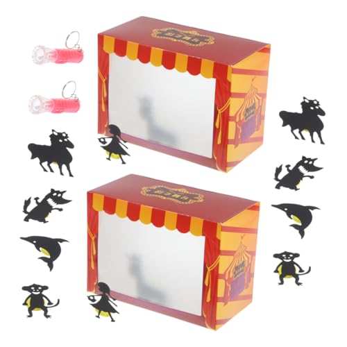 Warmhm 2 Satz DIY Puppentheater Bastelset für Interaktive Schattenpuppen für Kreatives Geschichtenerzählen und Bildungsspielzeug Fördert Kreativität und Feinmotorik Warmhm 2 Satz DIY Puppentheater Bastelset für Interaktive Schattenpuppen für Kreatives Geschichtenerzählen und Bildungsspielzeug Fördert Kreativität und Feinmotorik von Warmhm