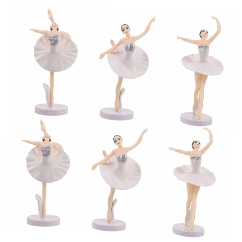 Warmhm 2 Sets Ballerina Mädchen Ornamente Garten Tanzmädchen Ornamente Mädchen Puppenhaus Ballerina Geburtstagsdekor Ballett Kuchendekoration Ballett Cupcake Topper Warmhm 2 Sets Ballerina Mädchen Ornamente Garten Tanzmädchen Ornamente Mädchen Puppenhaus Ballerina Geburtstagsdekor Ballett Kuchendekoration Ballett Cupcake Topper von Warmhm