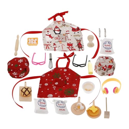 Warmhm 2 Sets Mini Kit Puppen Und Kinderzubehör Miniaturen Für Und Mit Schürze Mini Backen Miniatur Backrequisiten Simulations Backmodelle Winzige Dinge Polyester Warmhm 2 Sets Mini Kit Puppen Und Kinderzubehör Miniaturen Für Und Mit Schürze Mini Backen Miniatur Backrequisiten Simulations Backmodelle Winzige Dinge Polyester von Warmhm