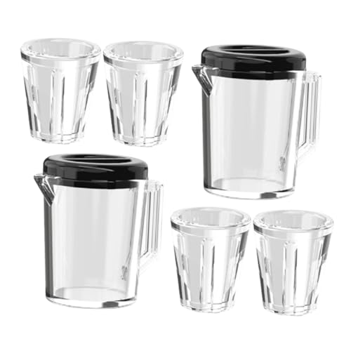 Warmhm Miniatur-wasserkocher Für Puppenhäuser 2er-Pack Miniatur-küchenzubehör Erweitern Sie Ihre Puppenhausszenen von Warmhm