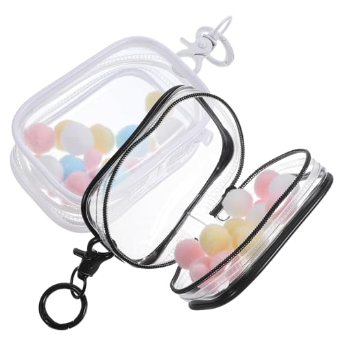 Warmhm 2 Sets Transparente Aufbewahrungstasche Figur Schlüsselanhänger Beutel Clip Klarer Organizer Schlüsselanhänger Klare Tasche Klare Displaytasche Schlüsselanhänger Klare Warmhm 2 Sets Transparente Aufbewahrungstasche Figur Schlüsselanhänger Beutel Clip Klarer Organizer Schlüsselanhänger Klare Tasche Klare Displaytasche Schlüsselanhänger Klare von Warmhm