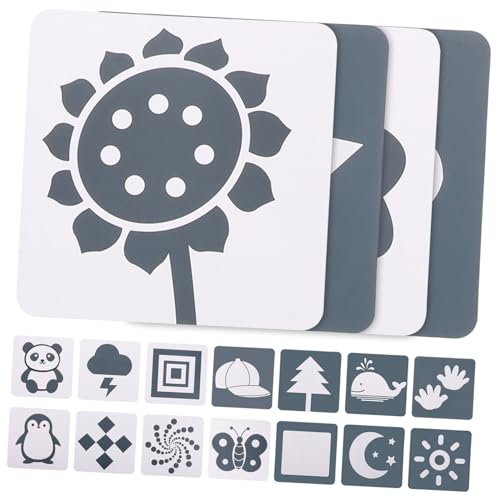 Warmhm 2 Sets Visuelle Anregungskarte Babyspielzeug Lernkarten Neugeborenenkarten Aktivitätskarten Spielzeugkarten Für Neugeborene Entwicklungsspielzeug Kontrastreiche Babykarten Warmhm 2 Sets Visuelle Anregungskarte Babyspielzeug Lernkarten Neugeborenenkarten Aktivitätskarten Spielzeugkarten Für Neugeborene Entwicklungsspielzeug Kontrastreiche Babykarten von Warmhm