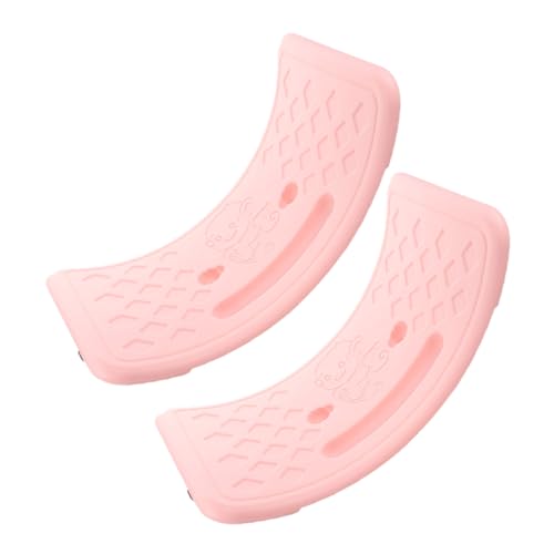 Warmhm 2 Stück Balance-Board- flattern Planke sensorisch für Wackel-Balance-Board balancieren Wackelbrett aus Kunststoff Yoga-Brett Sport Rosa Warmhm 2 Stück Balance-Board- flattern Planke sensorisch für Wackel-Balance-Board balancieren Wackelbrett aus Kunststoff Yoga-Brett Sport Rosa von Warmhm