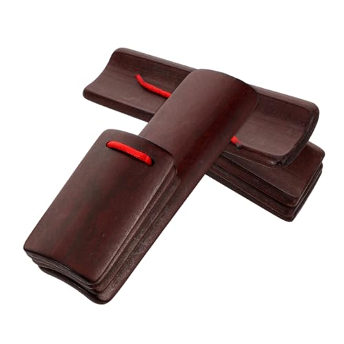 Warmhm 2 Stück Bambus- Fingerkastagnetten Handkastagnetten Musikinstrument aus Holzkastagnetten Musikinstrument für Mädchen pädagogische Musikinstrumente Handklöppel Brown Warmhm 2 Stück Bambus- Fingerkastagnetten Handkastagnetten Musikinstrument aus Holzkastagnetten Musikinstrument für Mädchen pädagogische Musikinstrumente Handklöppel Brown von Warmhm