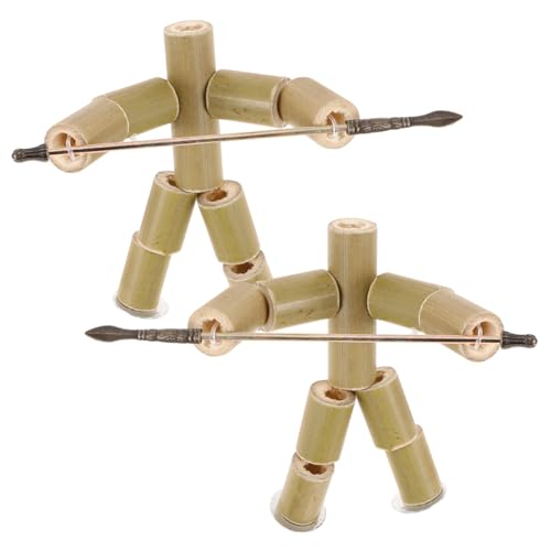 Warmhm 2 Stück Bambuspuppen Interaktives Puppenspiel für Fördert Hand Augen Koordination und Eltern Junge Mädchen Interaktion aus Robustem Bambusmaterial für Kreative Bastelprojekte Warmhm 2 Stück Bambuspuppen Interaktives Puppenspiel für Fördert Hand Augen Koordination und Eltern Junge Mädchen Interaktion aus Robustem Bambusmaterial für Kreative Bastelprojekte von Warmhm