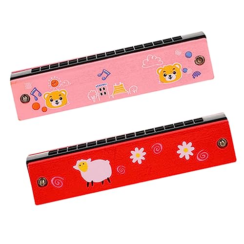 Warmhm 2 Stück Cartoon Holzmundharmonika für Spielzeugharmonika Bär Schaf Musikspielzeug für Anfänger und Kleine Musiker für Partys und Schulaufführungen Warmhm 2 Stück Cartoon Holzmundharmonika für Spielzeugharmonika Bär Schaf Musikspielzeug für Anfänger und Kleine Musiker für Partys und Schulaufführungen von Warmhm