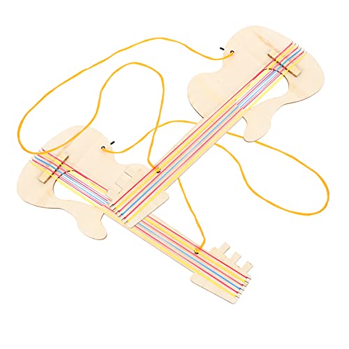 Warmhm 2 Stück DIY Holz Gitarre Unlackiertes und Gestalten für Kreative Bastelprojekte Sicher und Leicht für Junge Musiker Warmhm 2 Stück DIY Holz Gitarre Unlackiertes und Gestalten für Kreative Bastelprojekte Sicher und Leicht für Junge Musiker von Warmhm