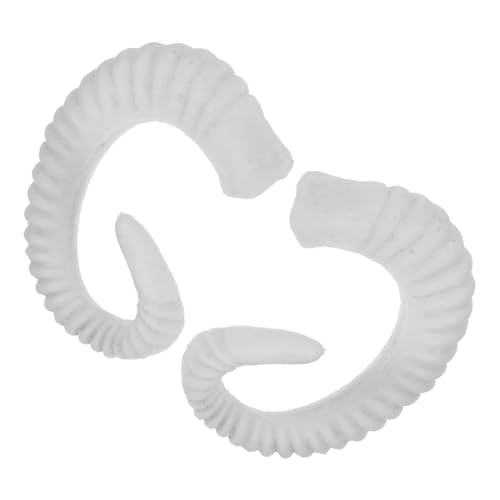 Warmhm 2 Stück DIY Schafhorn Haarreif Realistische Simulation Bequemes Material Abnehmbar Modisches Cosplay Accessoire für Halloween Party und Kostümveranstaltungen Warmhm 2 Stück DIY Schafhorn Haarreif Realistische Simulation Bequemes Material Abnehmbar Modisches Cosplay Accessoire für Halloween Party und Kostümveranstaltungen von Warmhm