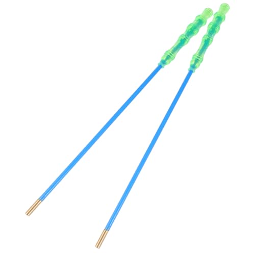 Warmhm 2 Stück Diabolo Sticks mit Rutschfestem Griff Professionelle Jonglierstäbe aus Fiberglas für Anfänger und Fortgeschrittene für Kreative Tricks und Zirkustechniken von Warmhm