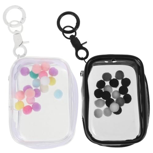 Warmhm 2 Stück Display-Aufbewahrungstasche Mini Doll Bag Organisatoren Puppenzubehör Puppentasche klar Sammlerstück Bastel-Organizer-Tasche Figuren-Präsentationsbeutel PVC Warmhm 2 Stück Display-Aufbewahrungstasche Mini Doll Bag Organisatoren Puppenzubehör Puppentasche klar Sammlerstück Bastel-Organizer-Tasche Figuren-Präsentationsbeutel PVC von Warmhm
