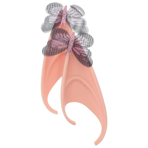 Warmhm 2 Stück Elfenohr -requisiten Fee Anime Halloween -party Hey Cosplay Halloween -kostüm Kind Ohren Und Realistisch Die Klein Spitz Fälschung Black Emulsion Warmhm 2 Stück Elfenohr -requisiten Fee Anime Halloween -party Hey Cosplay Halloween -kostüm Kind Ohren Und Realistisch Die Klein Spitz Fälschung Black Emulsion von Warmhm