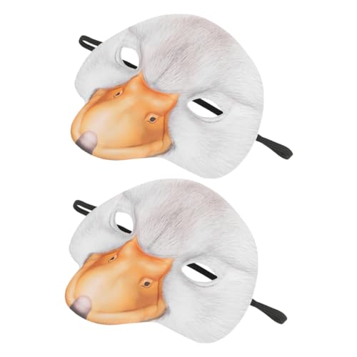 Warmhm 2 Stück Enten Halbmasken Eva Leicht und für Halloween Karneval Fasching Cosplay Kreative Tiermasken für Erwachsene Warmhm 2 Stück Enten Halbmasken Eva Leicht und für Halloween Karneval Fasching Cosplay Kreative Tiermasken für Erwachsene von Warmhm