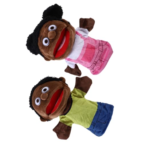 Warmhm 2 Stück Familienmitglied Handpuppe Teiliges Plüschspielzeug für Geschichtenerzählen Fördert Kreativität und Motorische Fähigkeiten Waschbar für Kindergeburtstage und Interaktive Warmhm 2 Stück Familienmitglied Handpuppe Teiliges Plüschspielzeug für Geschichtenerzählen Fördert Kreativität und Motorische Fähigkeiten Waschbar für Kindergeburtstage und Interaktive von Warmhm