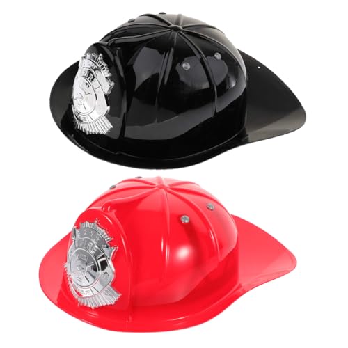 Warmhm 2 Stück Feuerwehrmannhut jethelm kinderhelme Feuerwehrzubehör kinderbekleidung rote Feuerwehrmütze Feuerlöscher Feuerwehrmann-Hüte Requisiten Cosplay-Feuerwehrhelm Plastik Warmhm 2 Stück Feuerwehrmannhut jethelm kinderhelme Feuerwehrzubehör kinderbekleidung rote Feuerwehrmütze Feuerlöscher Feuerwehrmann-Hüte Requisiten Cosplay-Feuerwehrhelm Plastik von Warmhm
