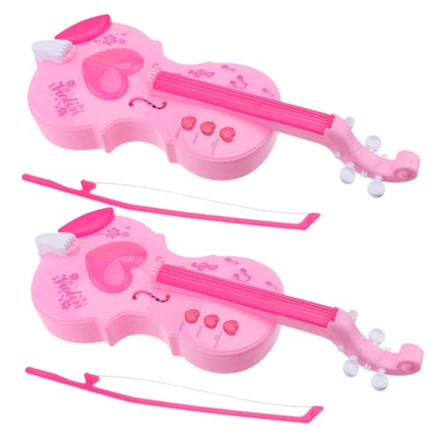Warmhm 2 Stück Geigen für Kreatives Musik Instrument zur Frühkindlichen Sicher und Spannend für Anfänger Fördert Rhythmus und Musikalität Zufällige Farbe Warmhm 2 Stück Geigen für Kreatives Musik Instrument zur Frühkindlichen Sicher und Spannend für Anfänger Fördert Rhythmus und Musikalität Zufällige Farbe von Warmhm