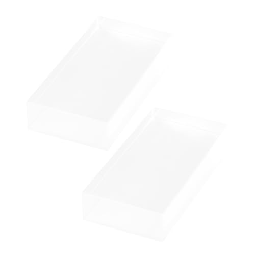 Warmhm 2 Stück Glasbaustein Dreieckiges Prisma Aus Optischem Glas Glasprisma Für Lichter Prismenoptik Optisches Glasprisma Prismenwürfel Prisma-sonnenfänger CMY Würfel Transparent von Warmhm