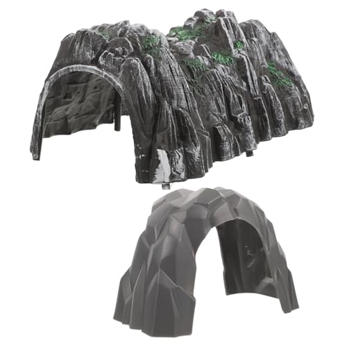 Warmhm Zugtunnel-modellspielzeug Für Kinder Fantasievolle Bausteine Rollenspiel-höhlenmodell Warmhm Zugtunnel-modellspielzeug Für Kinder Fantasievolle Bausteine Rollenspiel-höhlenmodell von Warmhm