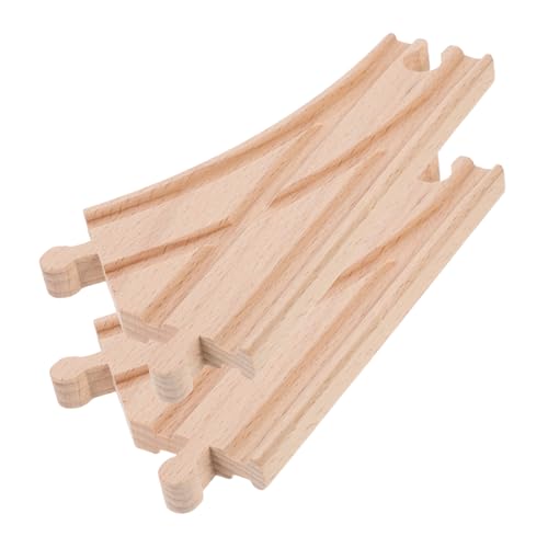 Warmhm 2 Stück Hölzerne Zugspurzubehör Gleiszubehör Eisenbahnschienenläufer Zugdracks Zug Zubehör Gleisverbinder Zubehör Für Den Zugtisch Bildungsspielzeug Khaki Holz Warmhm 2 Stück Hölzerne Zugspurzubehör Gleiszubehör Eisenbahnschienenläufer Zugdracks Zug Zubehör Gleisverbinder Zubehör Für Den Zugtisch Bildungsspielzeug Khaki Holz von Warmhm